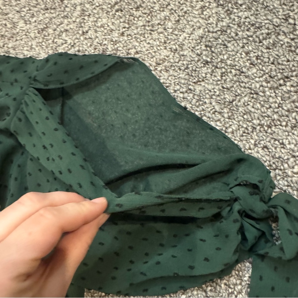 Wishlist Deep Green Mini Dress - Picture 6 of 7